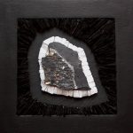 Mosaïque Ardoise, marbre, pyrite - 20x20cm