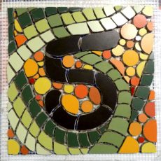 Mosaïque numéro 5 - Grès cérame